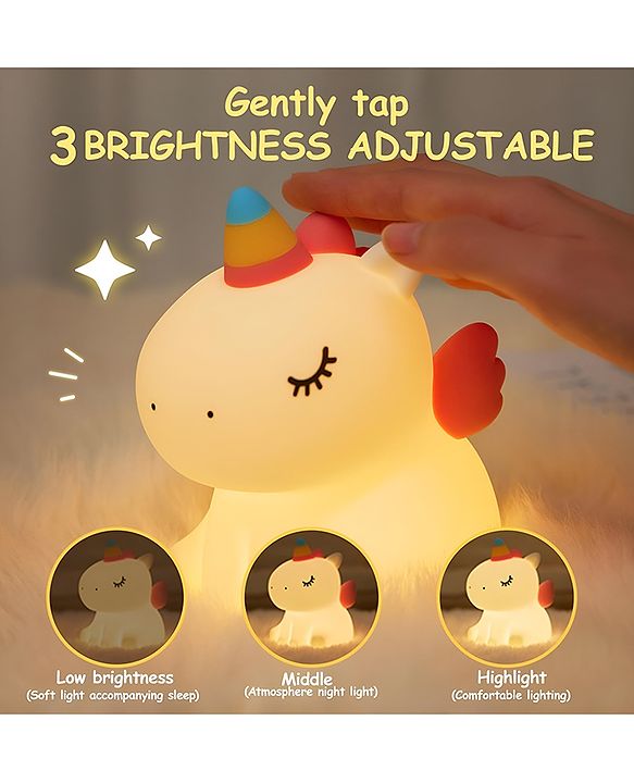 Baby Unicorn Touch Lamp