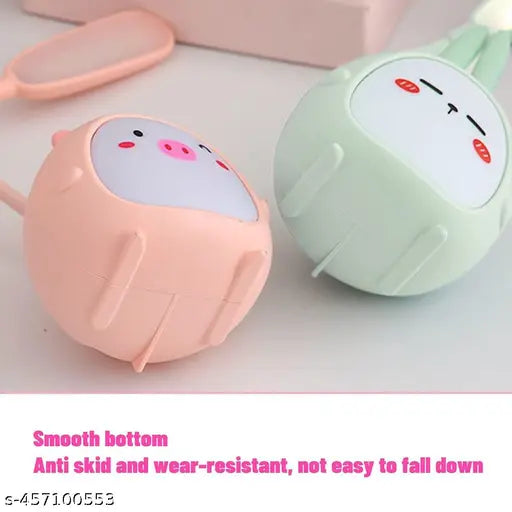 Study/Desk Lamp for Kids Girls - Rechargeable USB LED Cute Cartoon Desk Lamp for Study with RGB Color Changing Night Lamp Feature, Cute Study Lamp for Kids Girls Students Room, (Pack of 1 Random color Available)