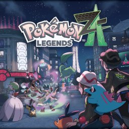 Pokémon Legends: Z-A key art — Lumiose City at night